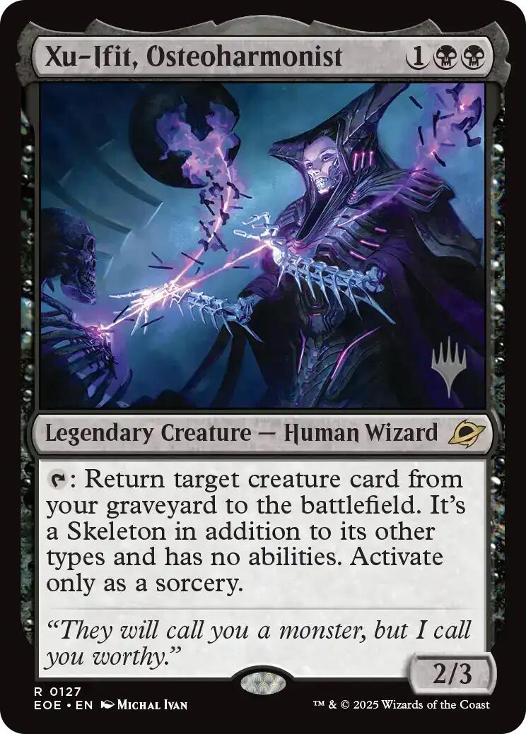 Xu-Ifit, Osteoharmonist [Edge of Eternities Promo Pack] | Gear Gaming Fayetteville