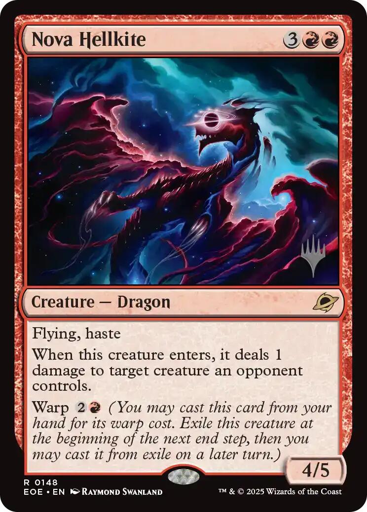 Nova Hellkite [Edge of Eternities Promo Pack] | Gear Gaming Fayetteville