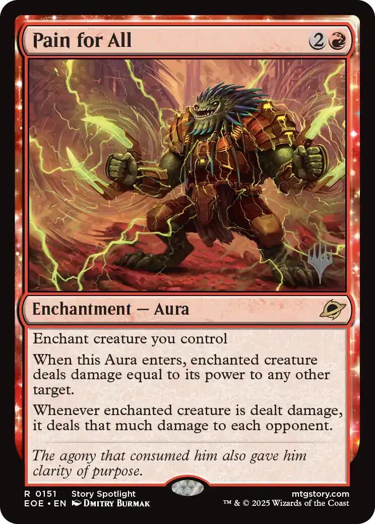 Pain for All [Edge of Eternities Promo Pack] | Gear Gaming Fayetteville