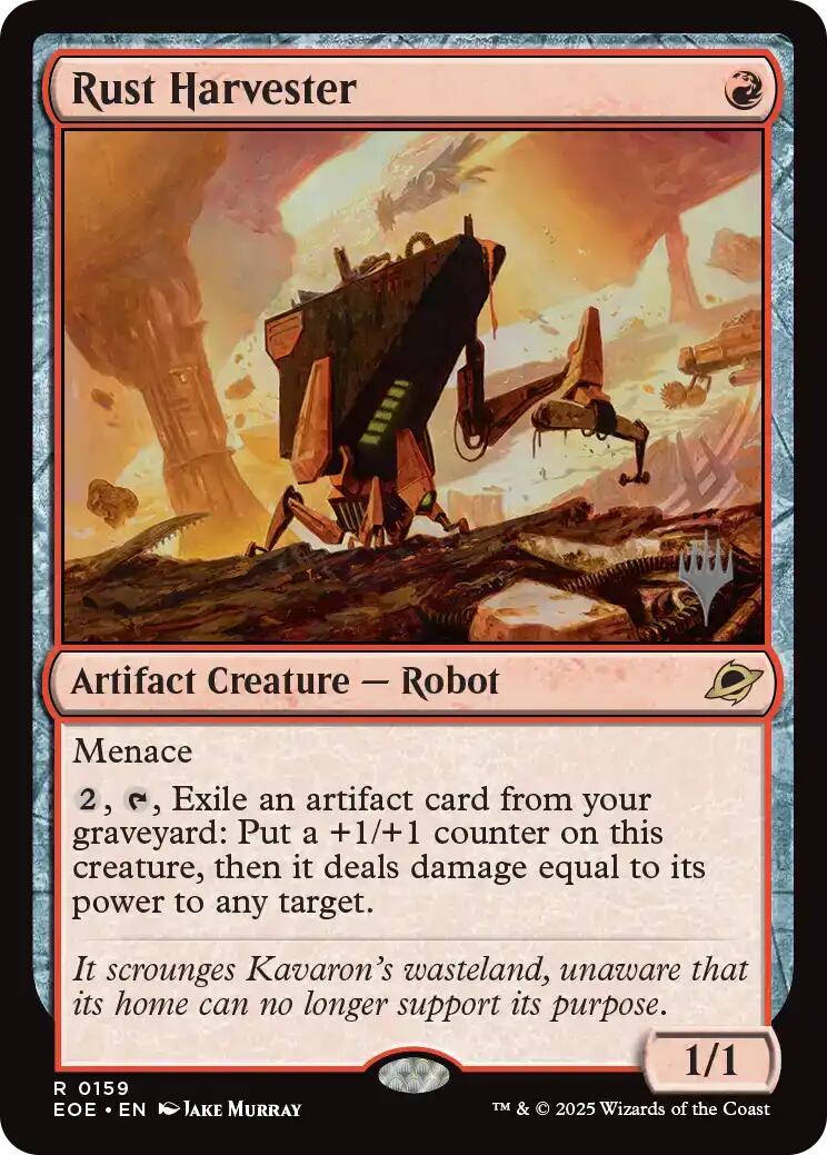 Rust Harvester [Edge of Eternities Promo Pack] | Gear Gaming Fayetteville
