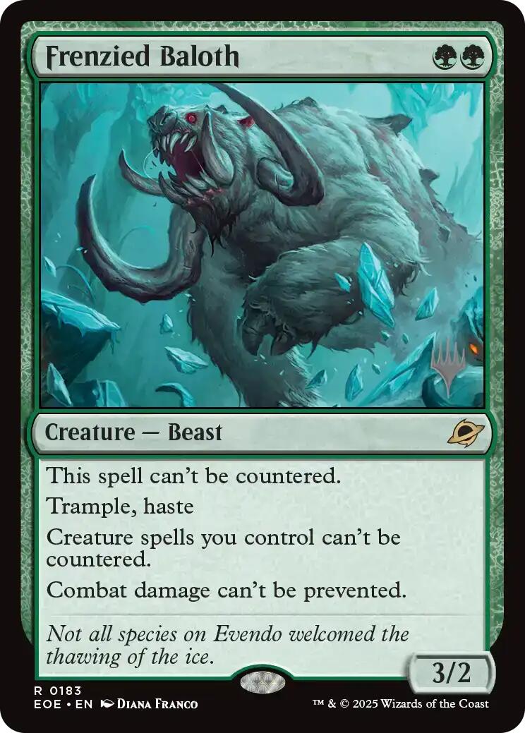 Frenzied Baloth [Edge of Eternities Promo Pack] | Gear Gaming Fayetteville
