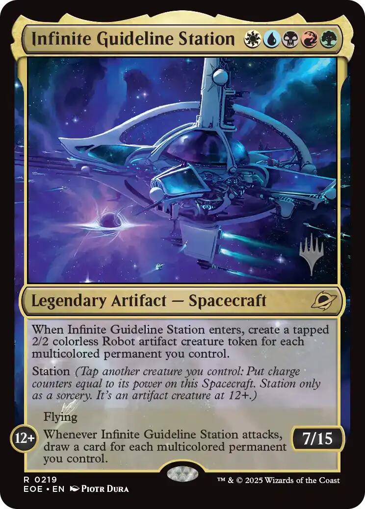 Infinite Guideline Station [Edge of Eternities Promo Pack] | Gear Gaming Fayetteville