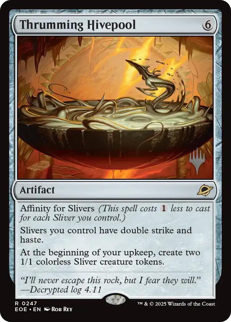 Thrumming Hivepool [Edge of Eternities Promo Pack] | Gear Gaming Fayetteville