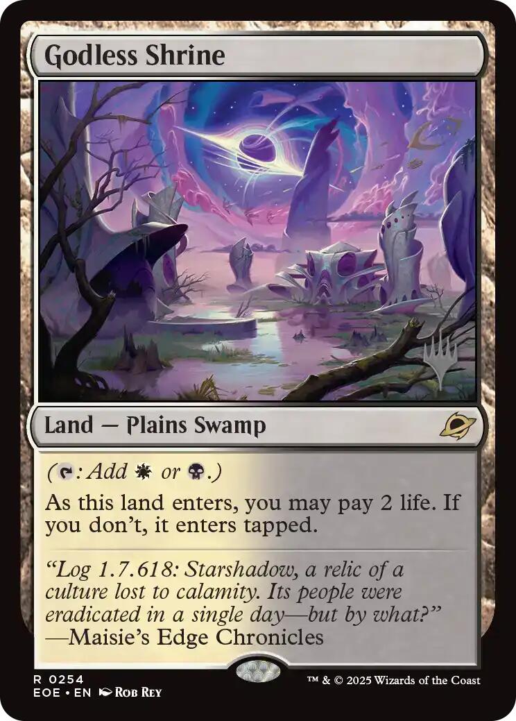 Godless Shrine [Edge of Eternities Promo Pack] | Gear Gaming Fayetteville