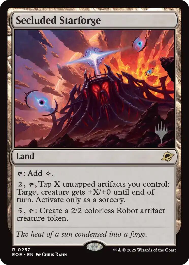 Secluded Starforge [Edge of Eternities Promo Pack] | Gear Gaming Fayetteville