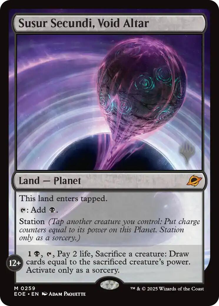 Susur Secundi, Void Altar [Edge of Eternities Promo Pack] | Gear Gaming Fayetteville