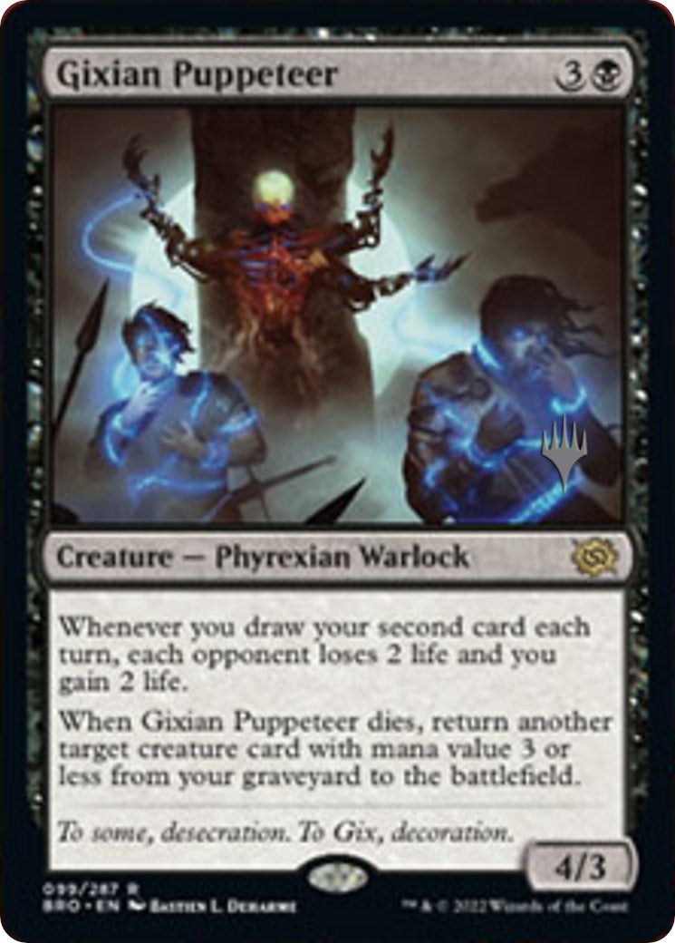 Gixian Puppeteer (Promo Pack) [The Brothers' War Promos] | Gear Gaming Fayetteville