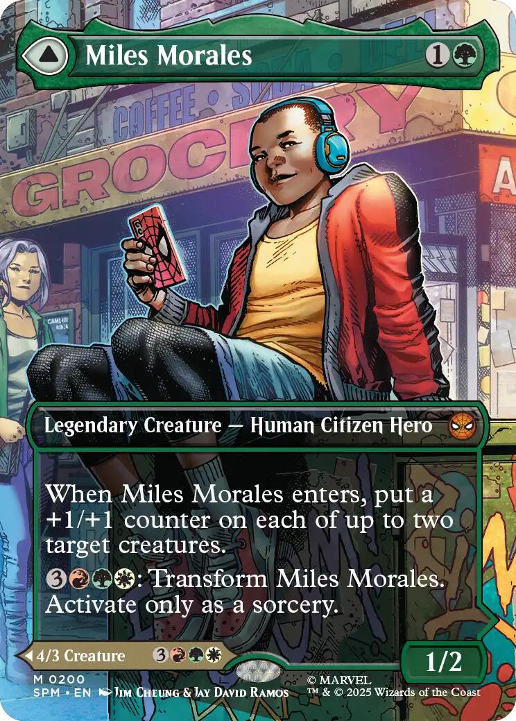 Miles Morales (0200) (Borderless) [Marvel's Spider-Man] | Gear Gaming Fayetteville