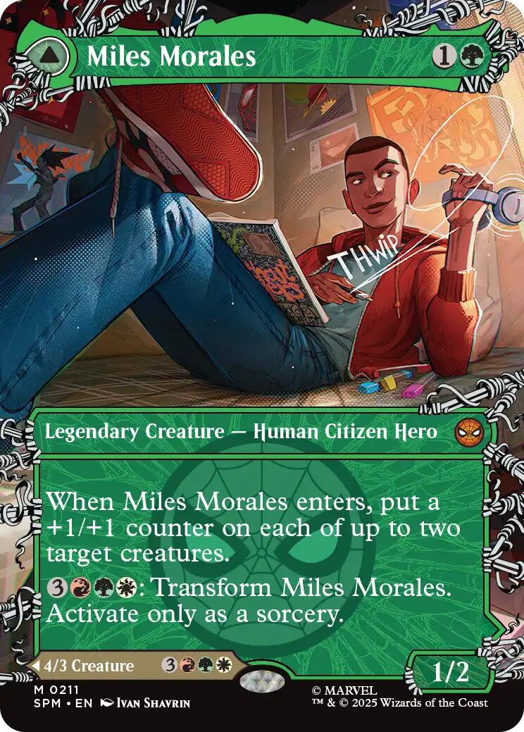 Miles Morales (0211) (Borderless) [Marvel's Spider-Man] | Gear Gaming Fayetteville