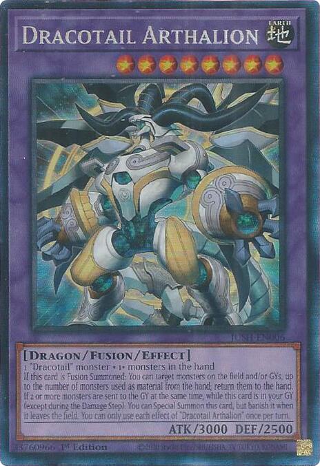 Dracotail Arthalion (CR) [JUSH-EN006] Collector's Rare | Gear Gaming Fayetteville