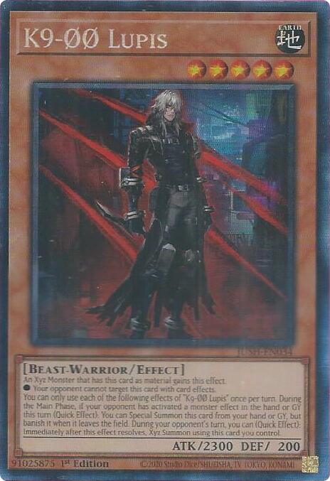 K9-00 Lupis (CR) [JUSH-EN034] Collector's Rare | Gear Gaming Fayetteville