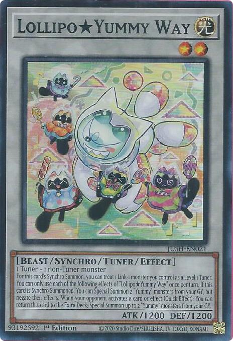 LollipoYummy Way (Super Rare) [JUSH-EN021] Super Rare | Gear Gaming Fayetteville