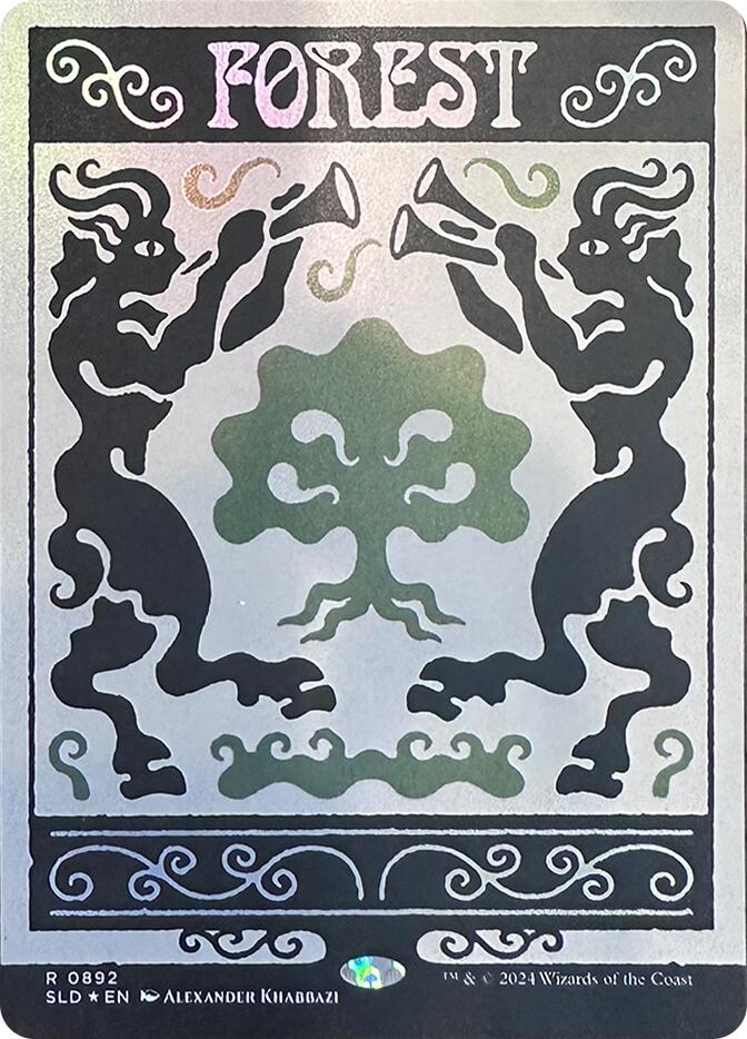 Forest (0892) (Rainbow Foil) [Secret Lair Drop Series] | Gear Gaming Fayetteville