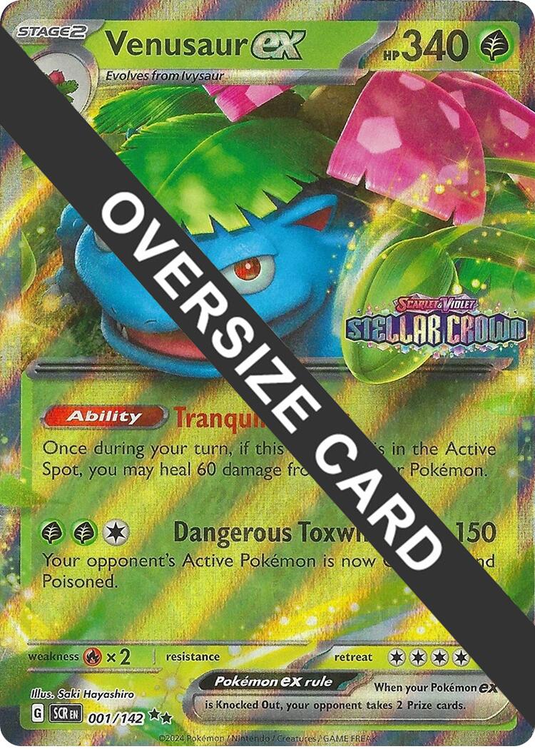 Venusaur ex (001/142) (Jumbo Card) [Miscellaneous Cards] | Gear Gaming Fayetteville