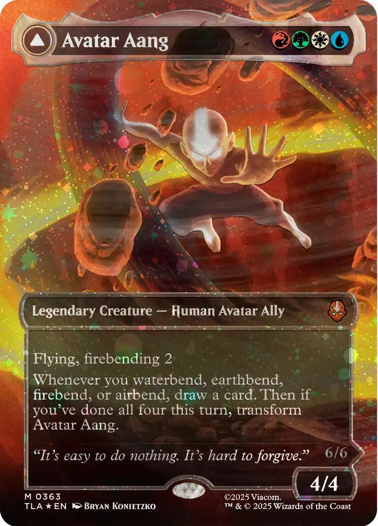 Avatar Aang (Raised Foil) [Avatar: The Last Airbender] | Gear Gaming Fayetteville