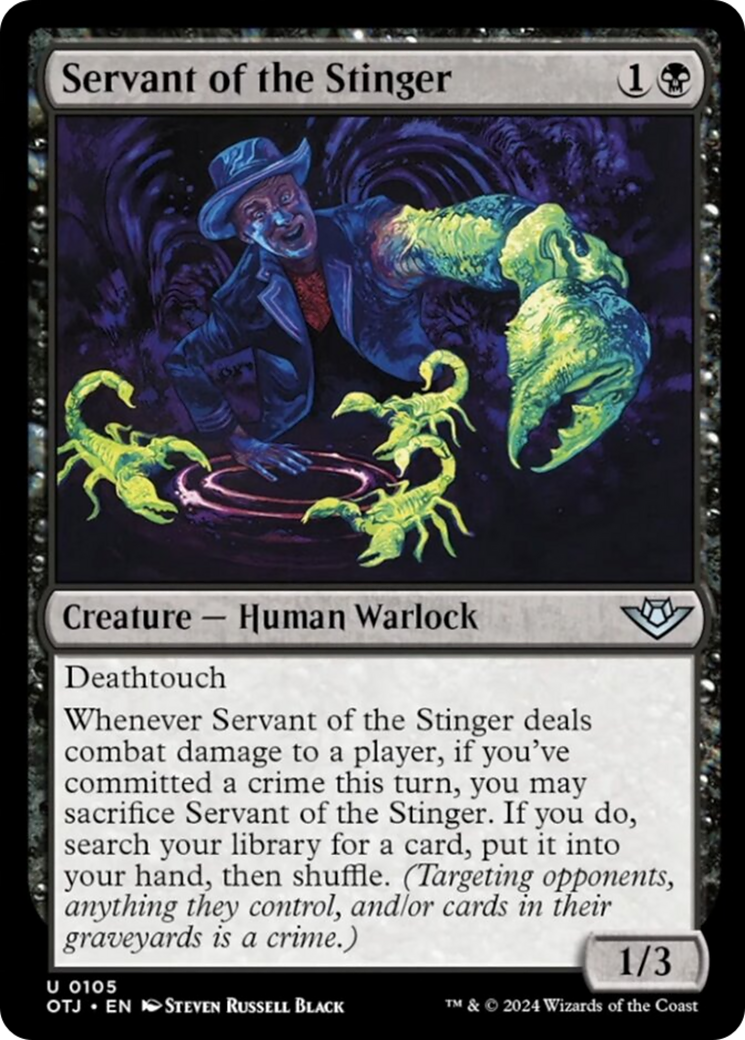 Servant of the Stinger [Outlaws of Thunder Junction] | Gear Gaming Fayetteville