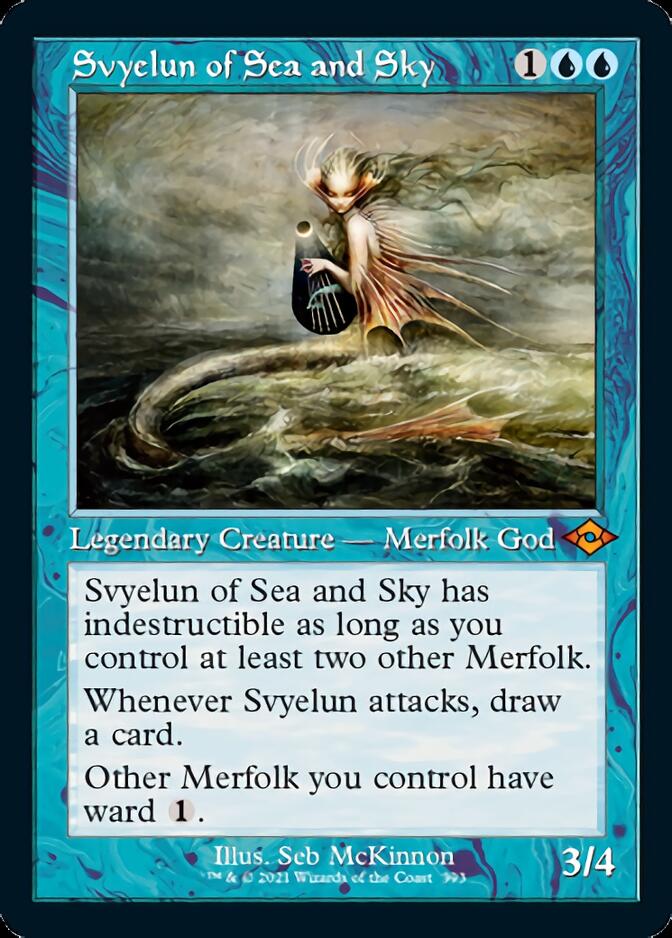 Svyelun of Sea and Sky (Retro Foil Etched) [Modern Horizons 2] | Gear Gaming Fayetteville