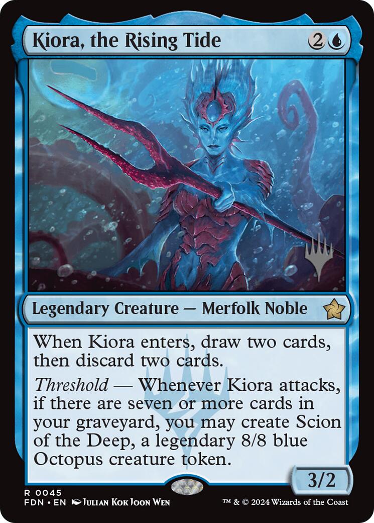 Kiora, the Rising Tide [Edge of Eternities Promo Pack] | Gear Gaming Fayetteville