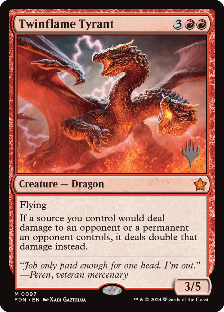 Twinflame Tyrant [Edge of Eternities Promo Pack] | Gear Gaming Fayetteville