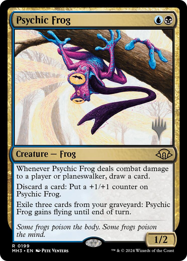 Psychic Frog [Edge of Eternities Promo Pack] | Gear Gaming Fayetteville