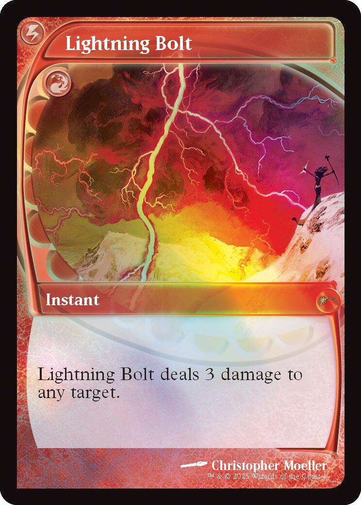 Lightning Bolt (Retro Frame) [Secret Lair Drop Series] | Gear Gaming Fayetteville