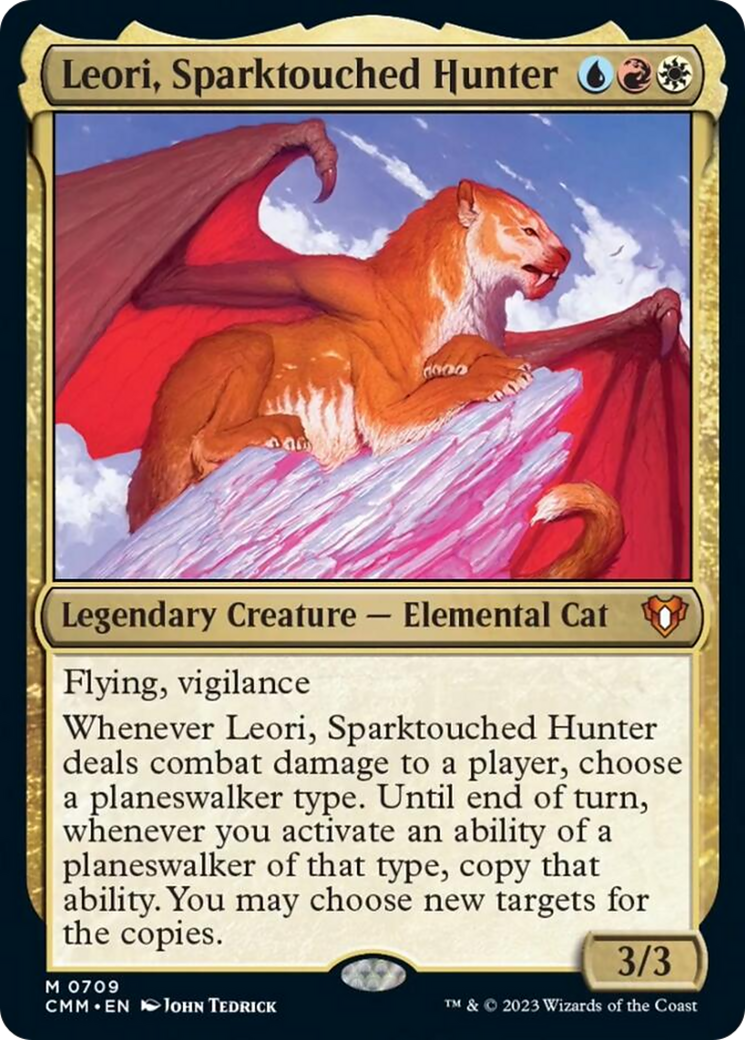 Leori, Sparktouched Hunter [Commander Masters] | Gear Gaming Fayetteville