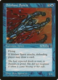 Sibilant Spirit (Oversized) [Oversize Cards] | Gear Gaming Fayetteville