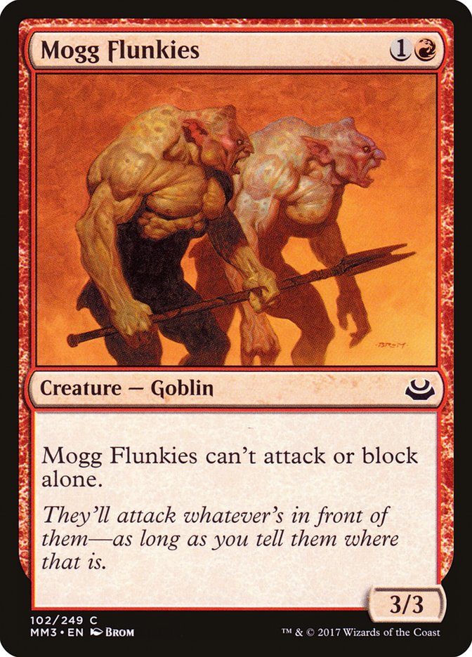Mogg Flunkies [Modern Masters 2017] | Gear Gaming Fayetteville