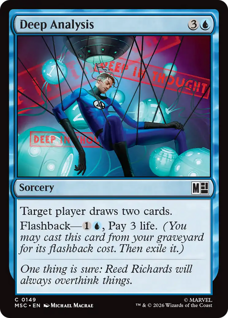 Deep Analysis (Surge Foil) [Marvel Super Heroes Commander] | Gear Gaming Fayetteville