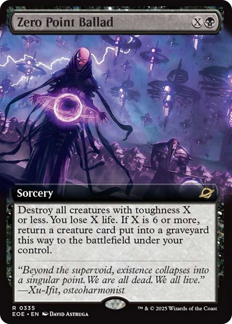 Zero Point Ballad (Extended Art) [Edge of Eternities] | Gear Gaming Fayetteville