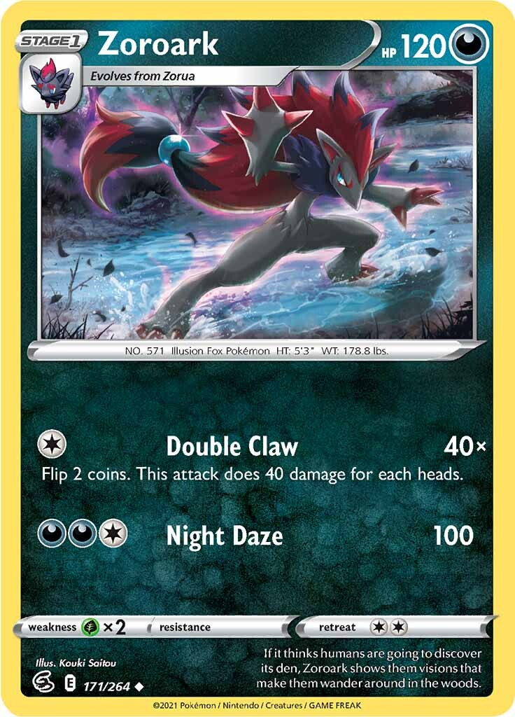 Zoroark (171/264) [Sword & Shield: Fusion Strike] | Gear Gaming Fayetteville