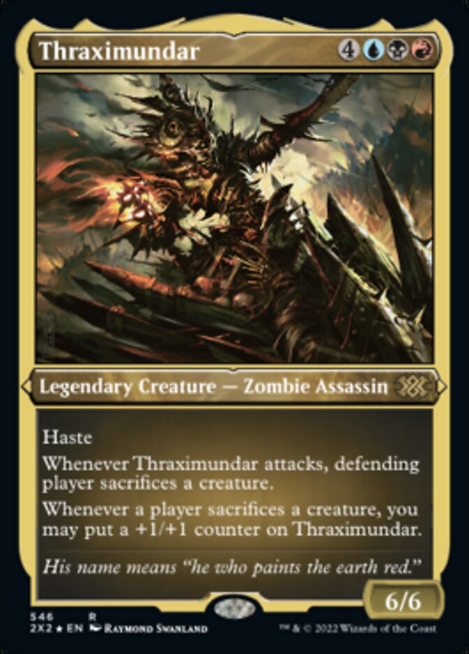 Thraximundar (Foil Etched) [Double Masters 2022] | Gear Gaming Fayetteville