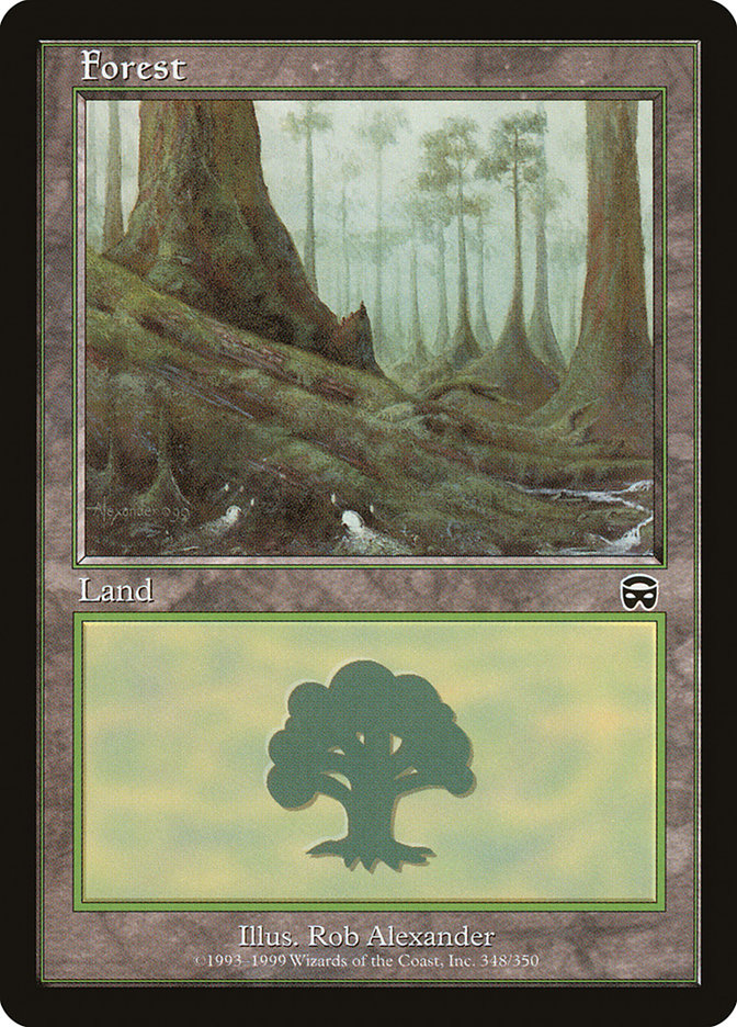 Forest (348) [Mercadian Masques] | Gear Gaming Fayetteville