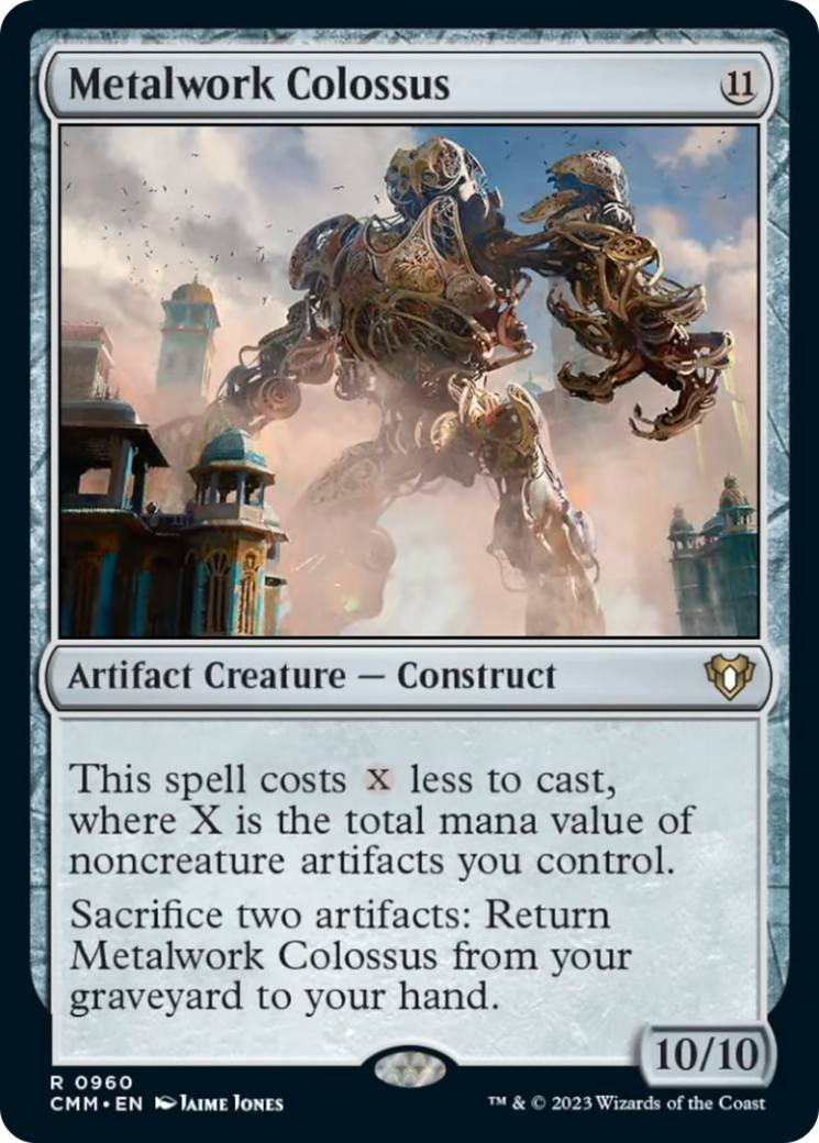 Metalwork Colossus [Commander Masters] | Gear Gaming Fayetteville