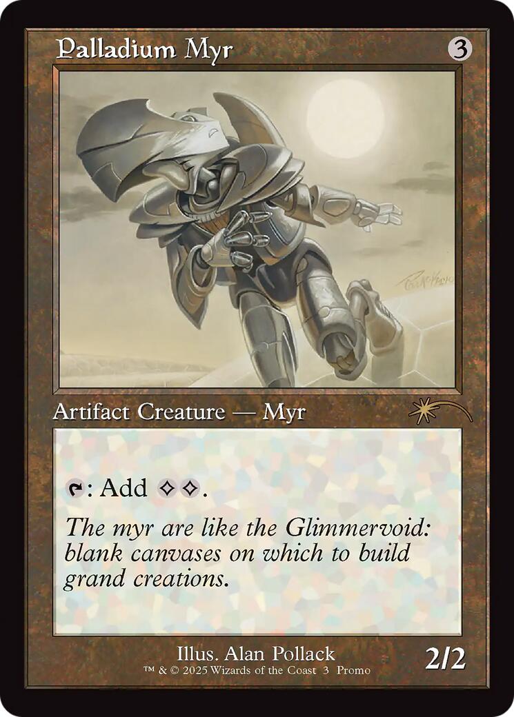 Palladium Myr (Retro Frame) [Standard Showdown Promos] | Gear Gaming Fayetteville