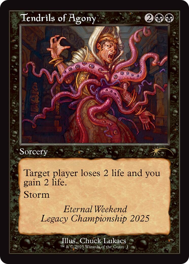 Tendrils of Agony (Retro Frame) (Eternal Weekend 2025 Promo) [Eternal Weekend] | Gear Gaming Fayetteville