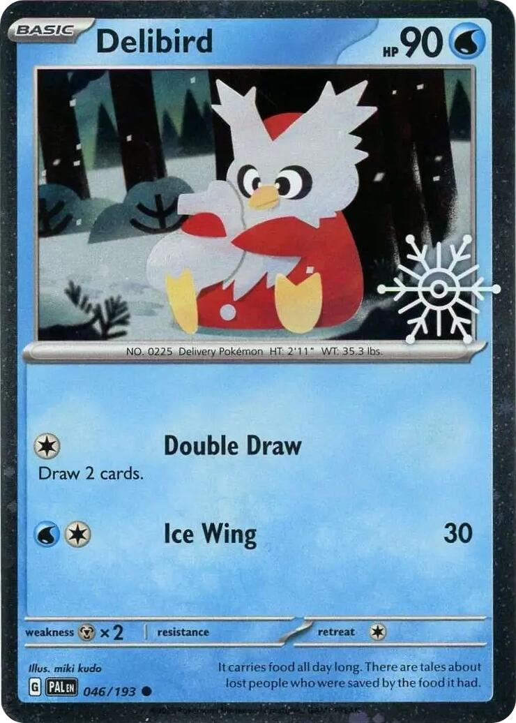 Delibird (046/193) (Holiday Calendar) [Miscellaneous Cards] | Gear Gaming Fayetteville