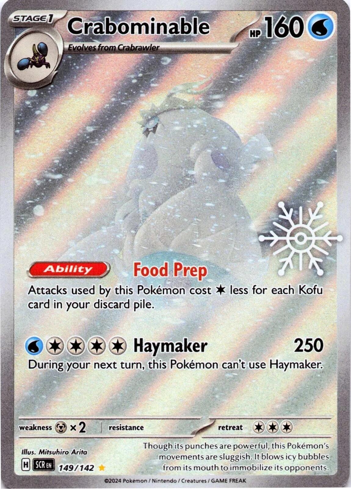 Crabominable (149/142) (Holiday Calendar) [Miscellaneous Cards] | Gear Gaming Fayetteville