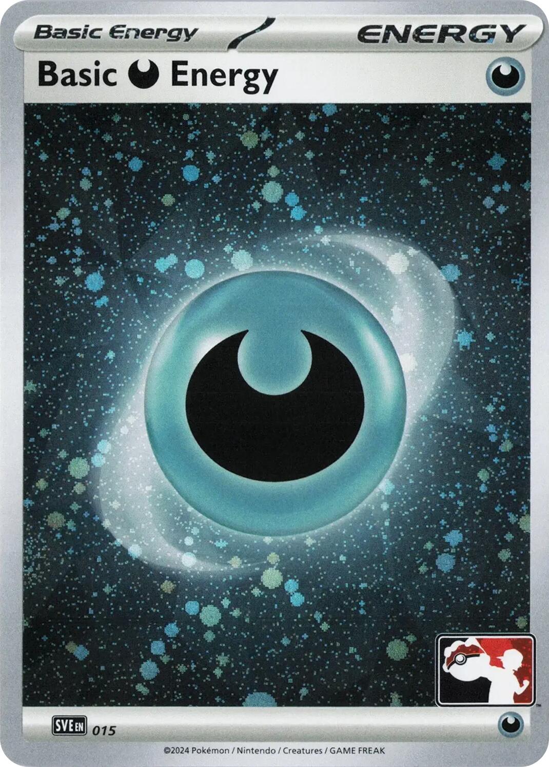 Basic Darkness Energy (015) (Cosmos Holo) [Prize Pack Series Seven] | Gear Gaming Fayetteville