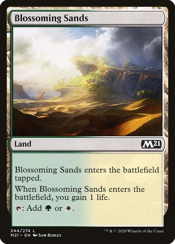 Blossoming Sands [Core Set 2021] | Gear Gaming Fayetteville