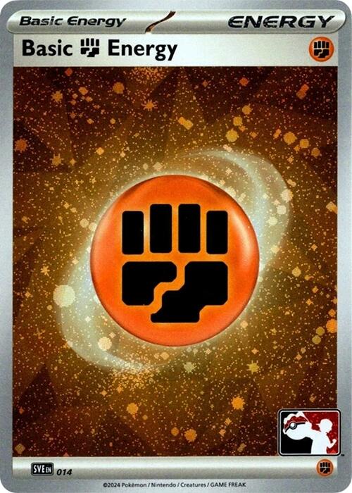 Basic Fighting Energy (014) (Cosmos Holo) [Prize Pack Series Seven] | Gear Gaming Fayetteville