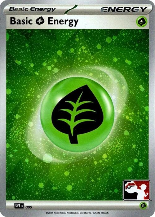 Basic Grass Energy (009) (Cosmos Holo) [Prize Pack Series Seven] | Gear Gaming Fayetteville
