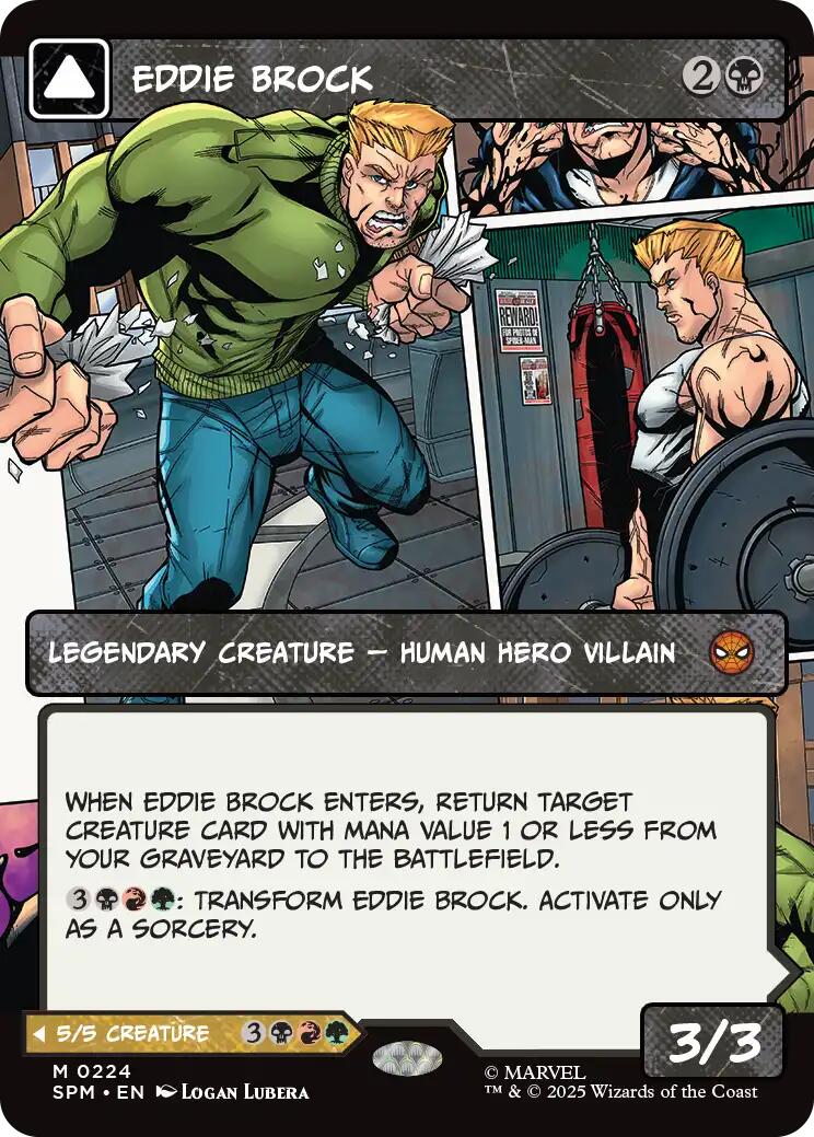 Eddie Brock (0224) (Borderless) [Marvel's Spider-Man] | Gear Gaming Fayetteville