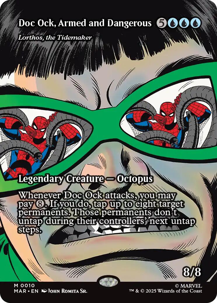 Doc Ock, Armed and Dangerous - Lorthos, the Tidemaker (Borderless) [Marvel's Spider-Man: Eternal-Legal] | Gear Gaming Fayetteville