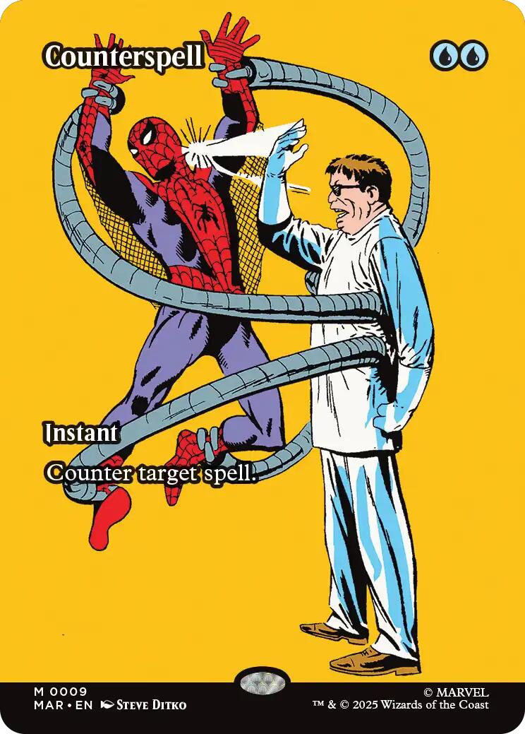Counterspell (Borderless) [Marvel's Spider-Man: Eternal-Legal] | Gear Gaming Fayetteville