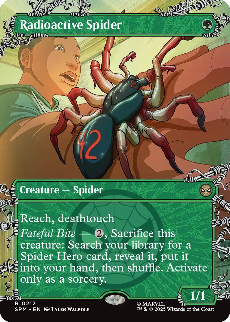 Radioactive Spider (Borderless) [Marvel's Spider-Man] | Gear Gaming Fayetteville