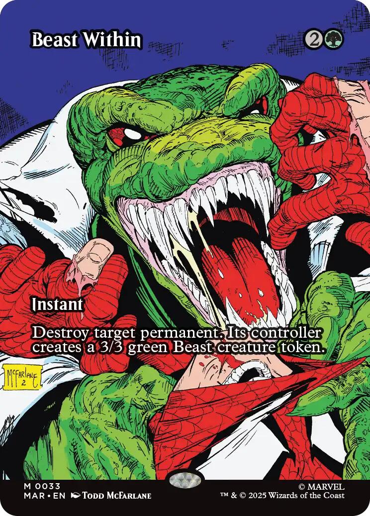 Beast Within (Borderless) [Marvel's Spider-Man: Eternal-Legal] | Gear Gaming Fayetteville
