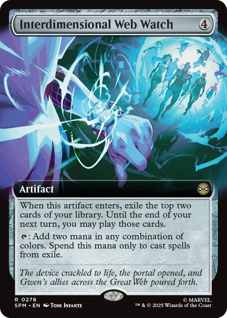 Interdimensional Web Watch (Extended Art) [Marvel's Spider-Man] | Gear Gaming Fayetteville
