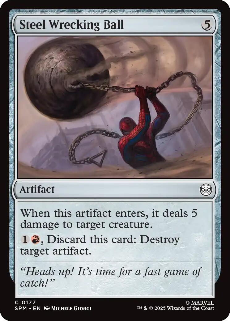 Steel Wrecking Ball [Marvel's Spider-Man] | Gear Gaming Fayetteville