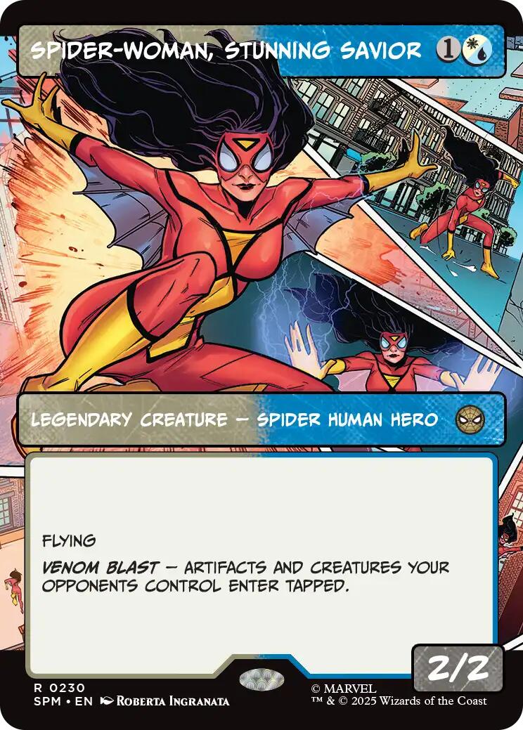 Spider-Woman, Stunning Savior (Borderless) [Marvel's Spider-Man] | Gear Gaming Fayetteville